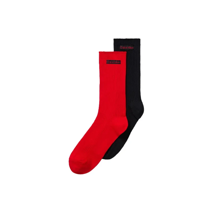 CALVIN KLEIN Mid Calf Socks Men's 2 Pack