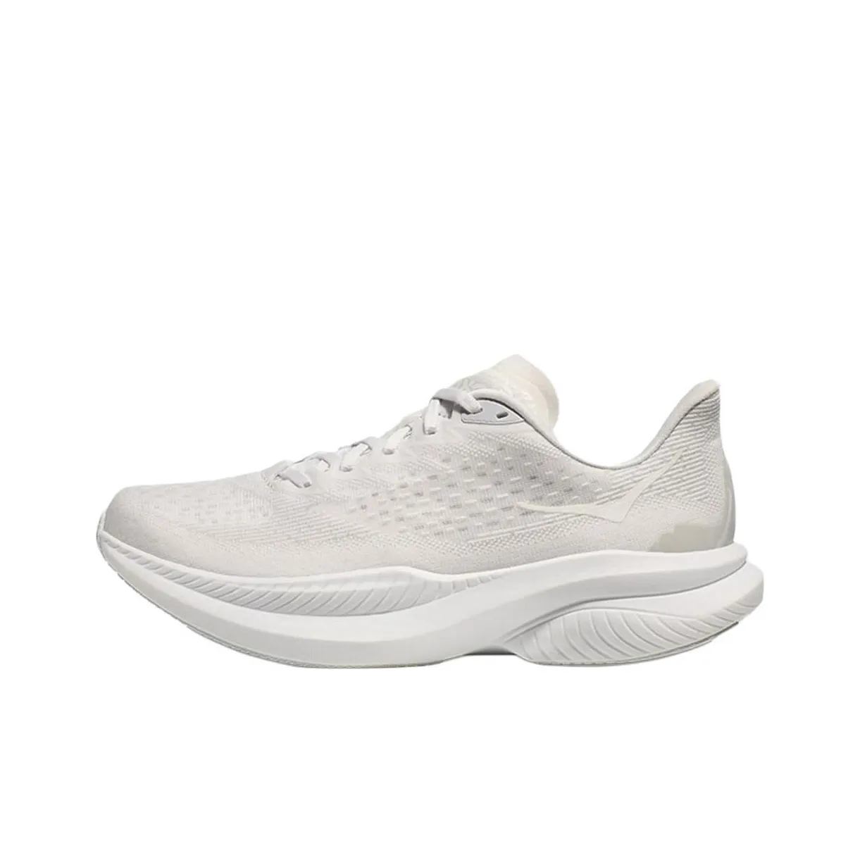 HOKA ONE ONE MACH 6 Wear-resistant And Lightweight Low-Top Trekking Shoes Men's White