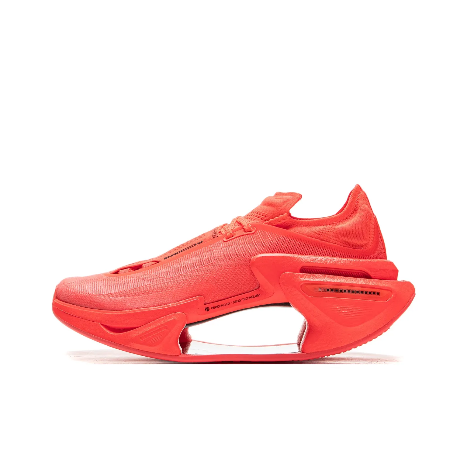 LINING Shadow 3,0 Амортизация Устойчивость к истиранию Дышащий Отскок Низкий Топ Спринт Беговые кроссовки Унисекс Красный