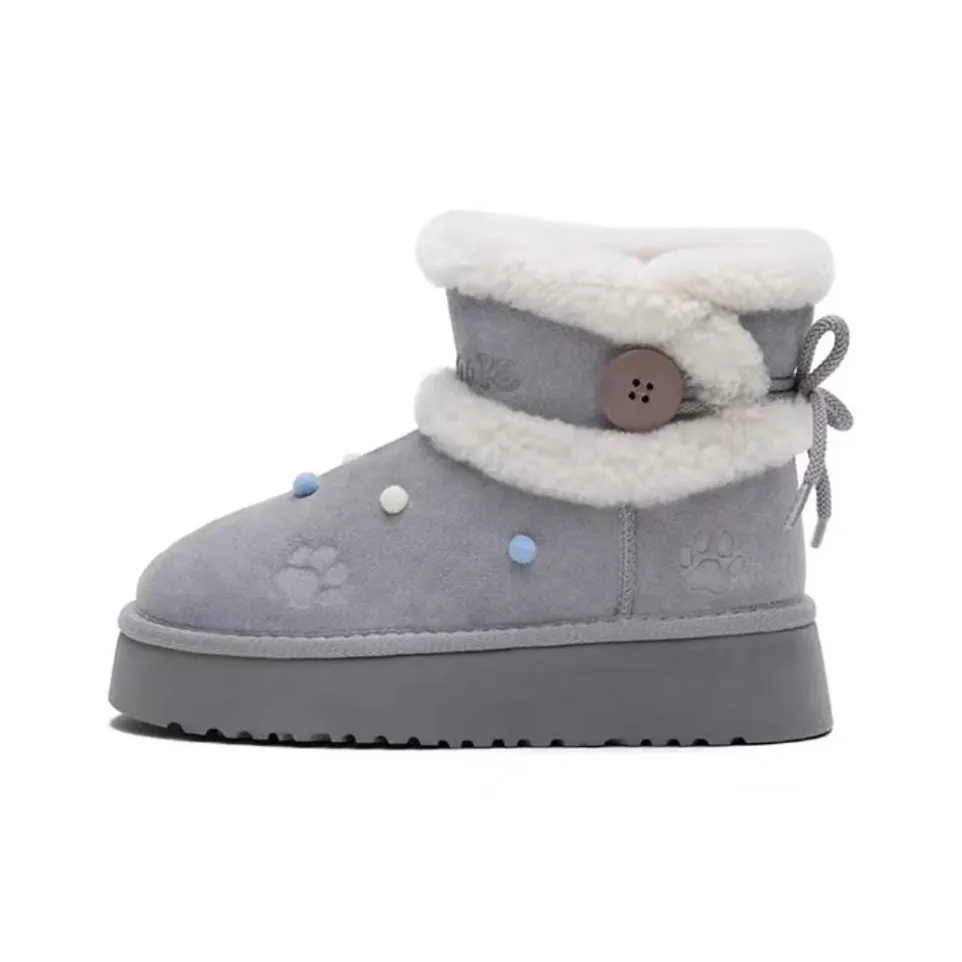 CZRSK Термический Износостойкий Увеличивающий Высоту Короткий Снегокат Женские