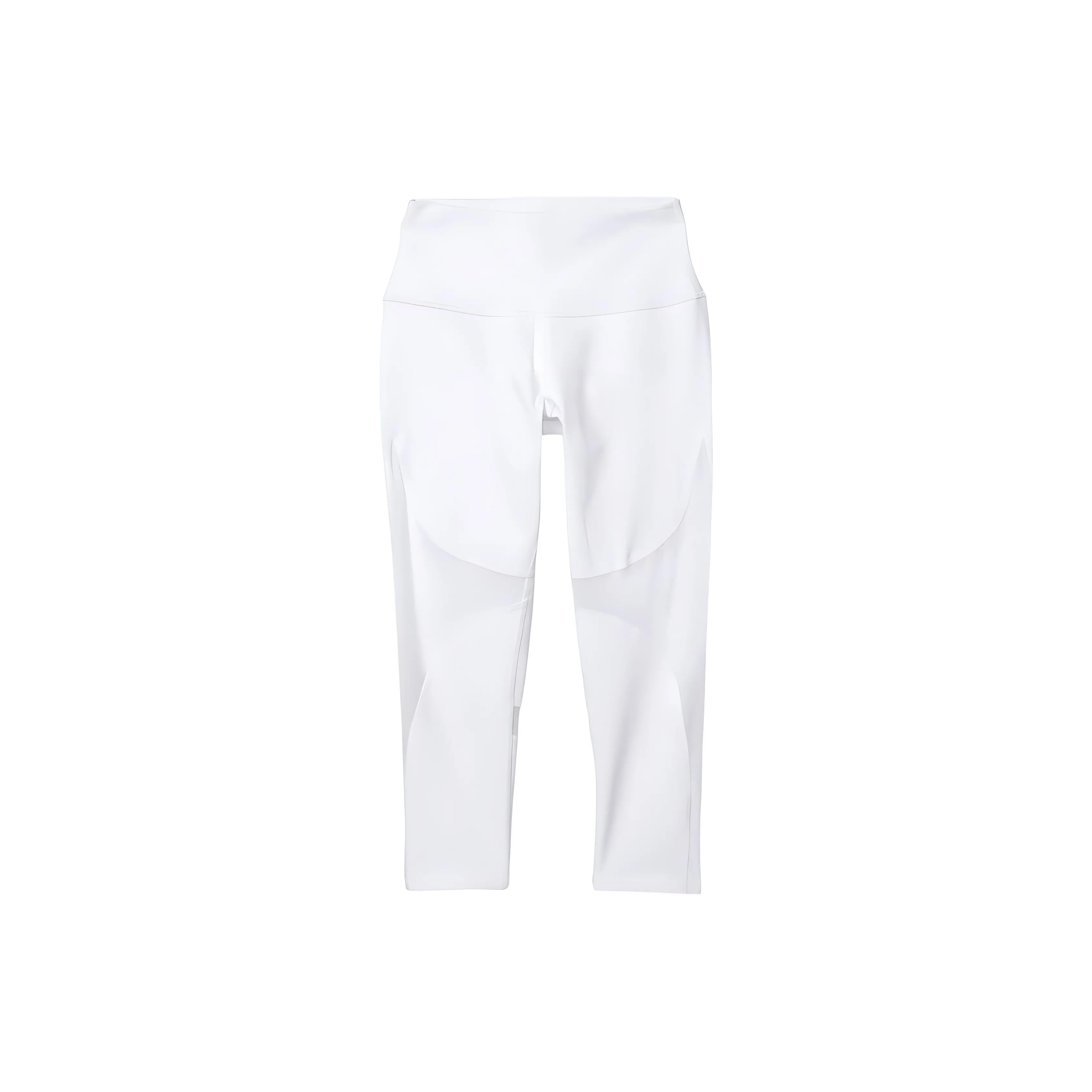 Alo Yoga HIGH-WAIST COAST CAPRI Athletic Trousers Women's White