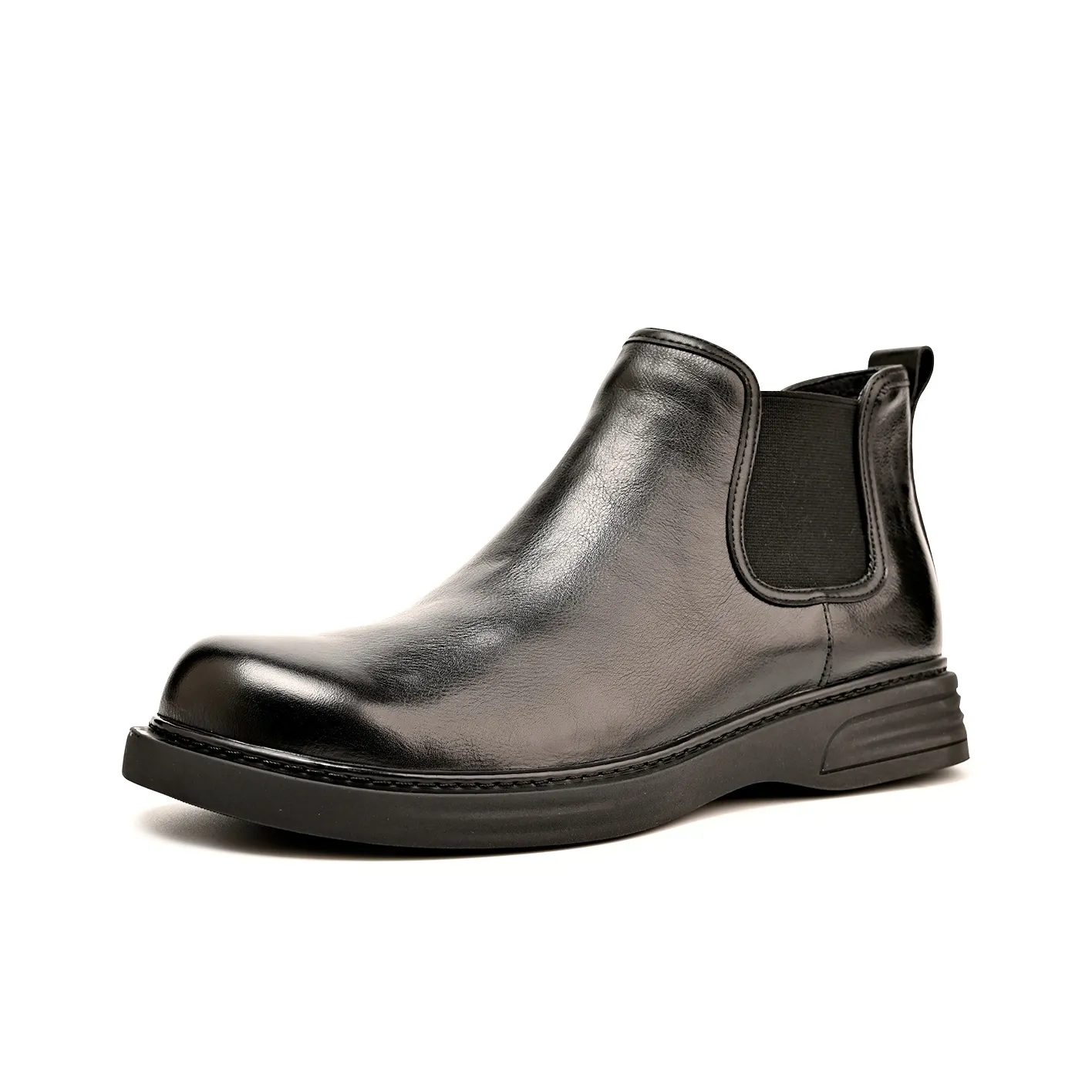 Brounvanm Короткий Челси Мужской Черный