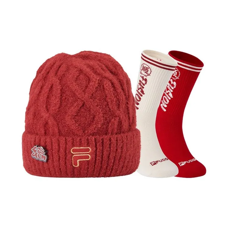 FILA FUSION LIFE Socks Sets Unisex 2 Pack+Hats & Caps