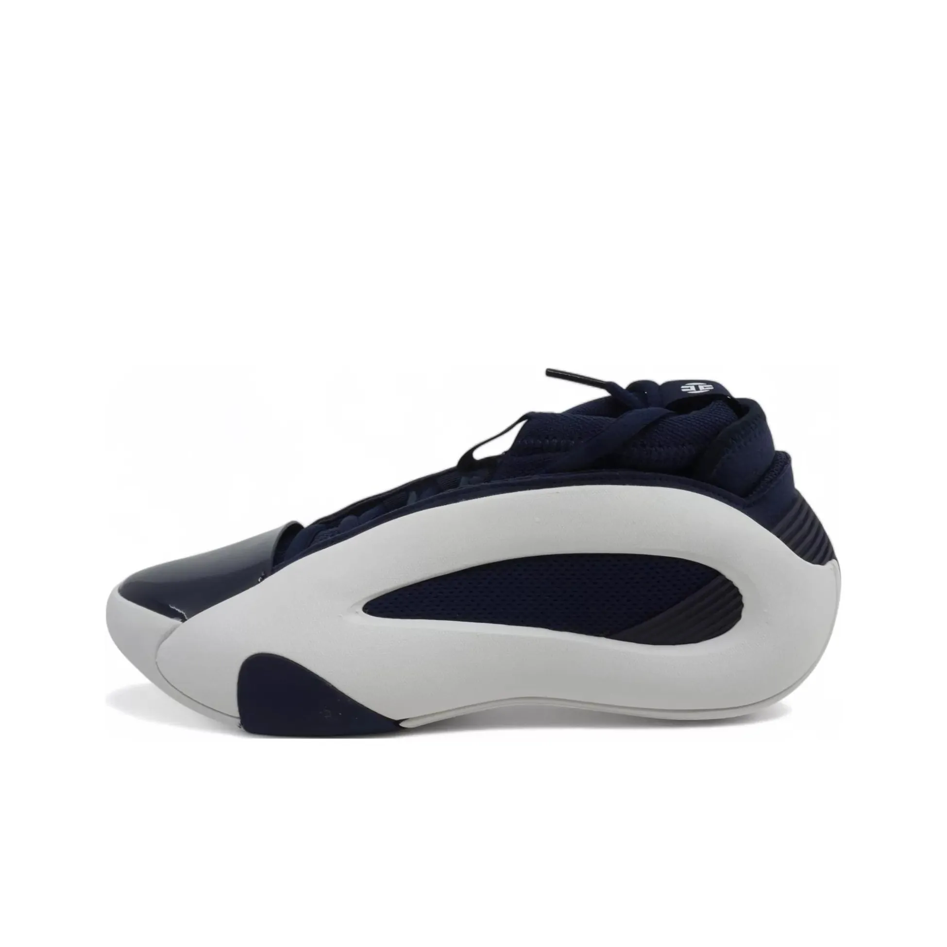 Adidas Harden Vol. 8 Износостойкий и Легкий MID Баскетбольные кроссовки Унисекс Сине-белый