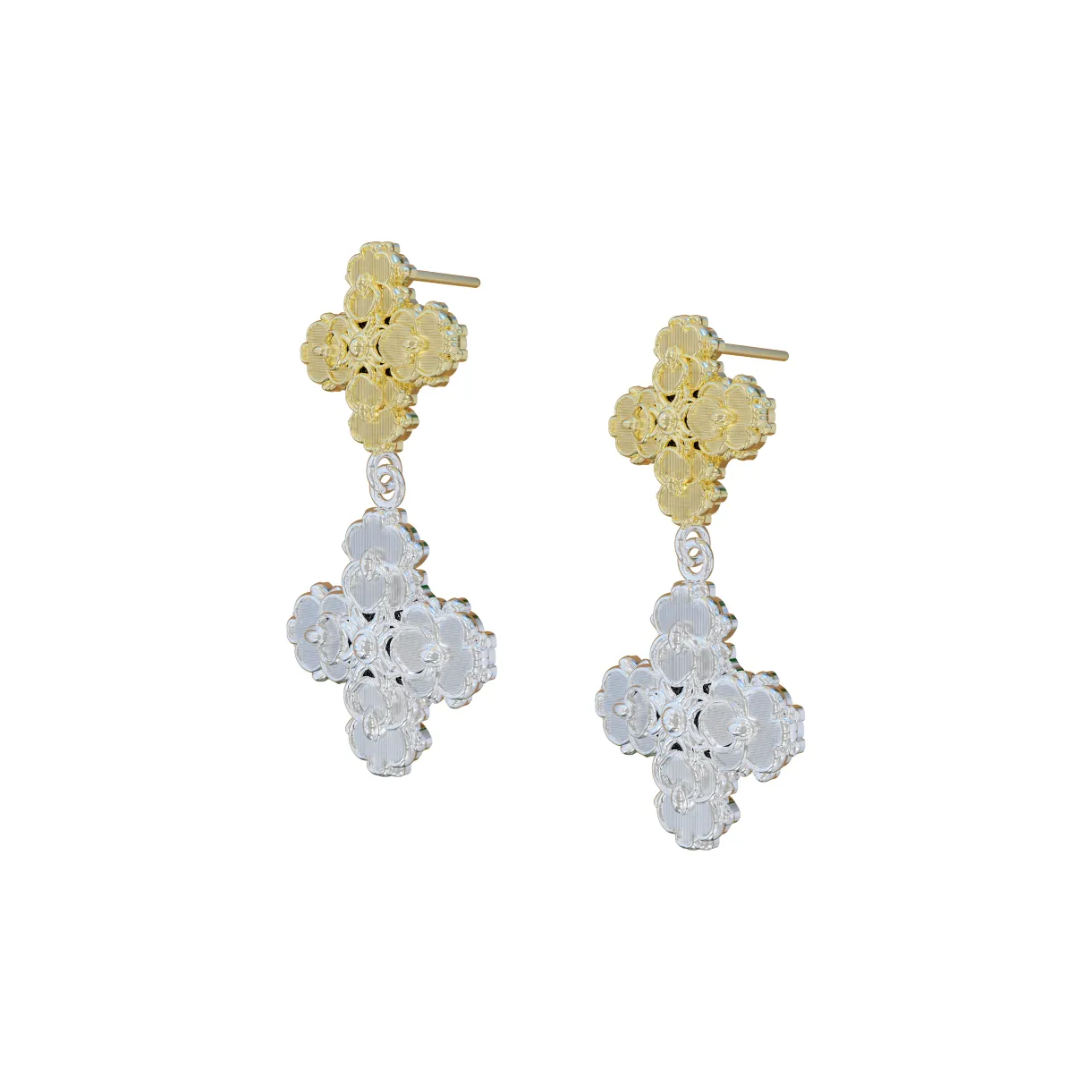 Juunngle Lab Серьги из меди Женские