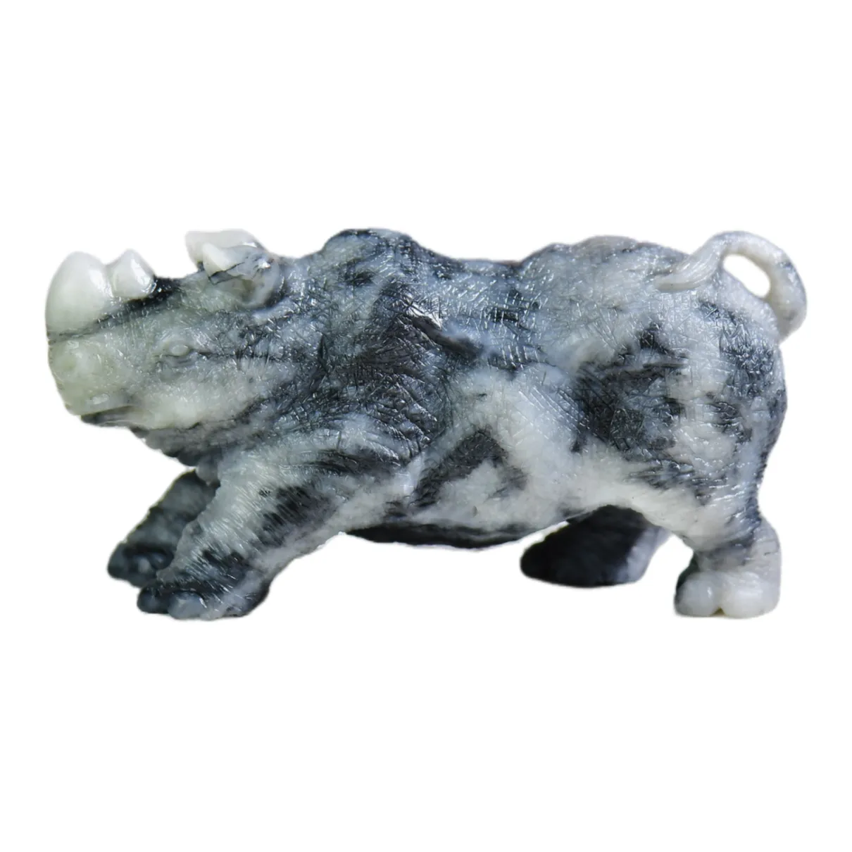 Jade Charm Yao Hetian Jade Ornament Blue And White Unisex