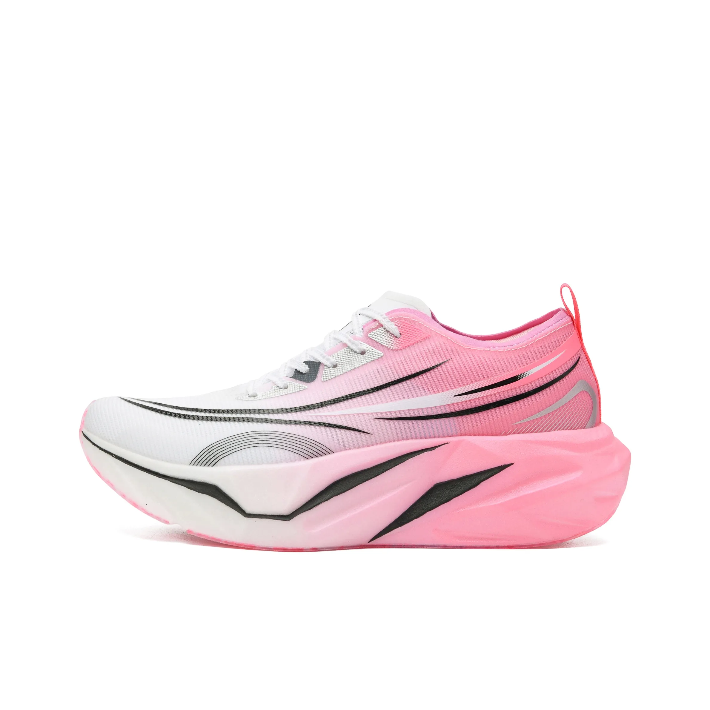 ULOVAZN Низкий топ беговые кроссовки унисекс розовый белый