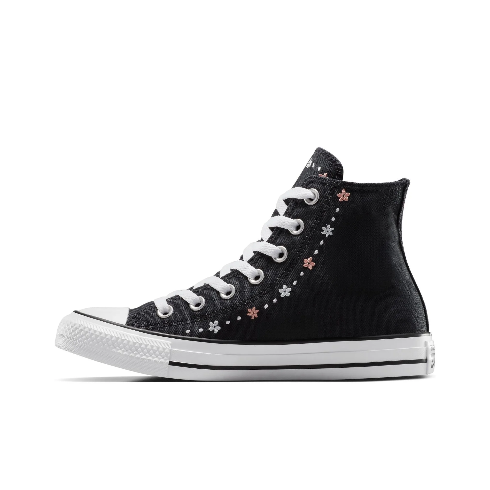 Chuck Taylor All Star Women's Converse High 'Petite Petals Total Eclipse White'