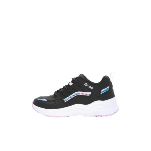 MoonStar Детские беговые кроссовки Low Топ Черный/фиолетовый Kids