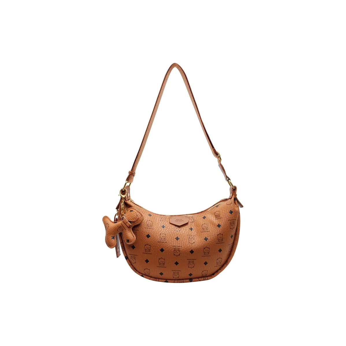 LUVISTRUE PU Crossbody Bag Women's Brown/Beige/Black/Pink/White