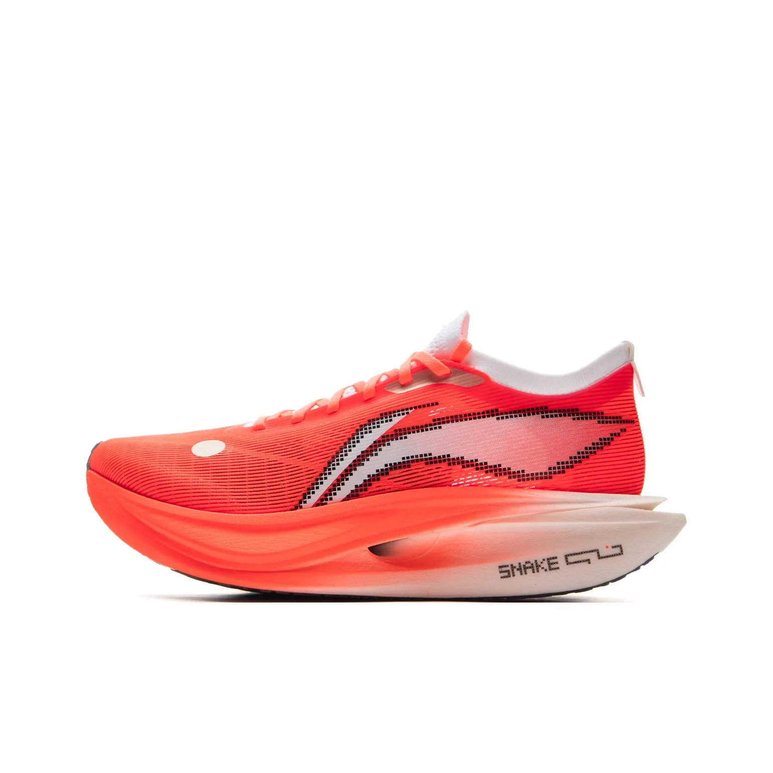 Подкладка Flyco 5 ELITE амортизация противоскользящий низкий отскок низкий топ карбоновая плита марафон гонки беговые кроссовки унисекс красный