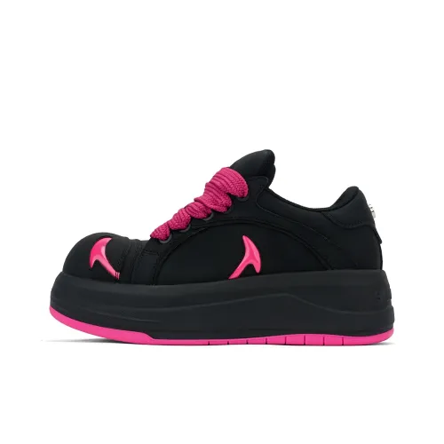 smiley White Whale Series Кроссовки для скейтбординга Low Top Женские