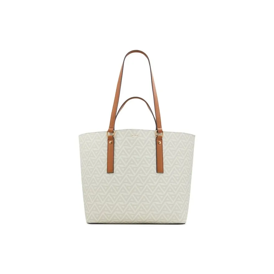 ALDO Сумка Tote из искусственной кожи большая женская цвет кость смешанный