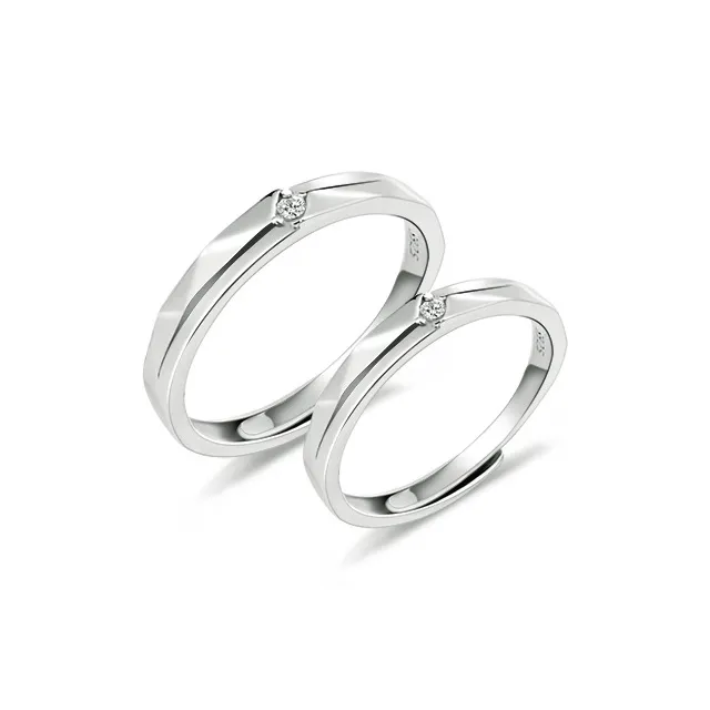 YUJIANDOUDOU S925 Silver Rings Unisex