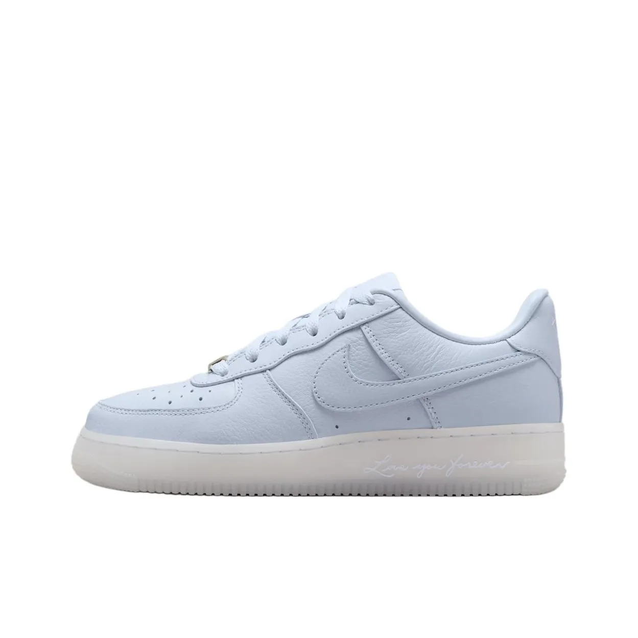 NOCTA x Nike Air Force 1 Slip Resistant Abrasion Resistant Low Top Детские Скейтбординги Светло-фиолетовый