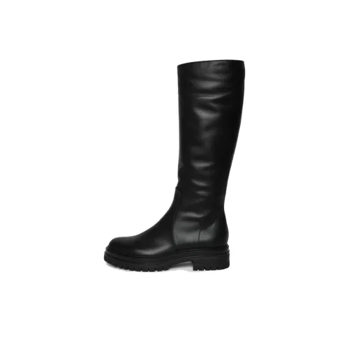 GIANVITO ROSSI Женские высокие сапоги до колена, черные