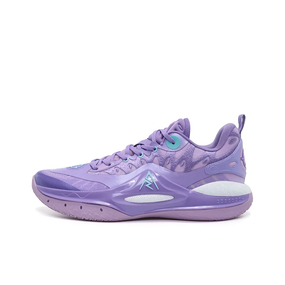 RIGORER Rieves Second Generation Basketball Shoes Men's Low Top Digital Lavender/Dream Purple
