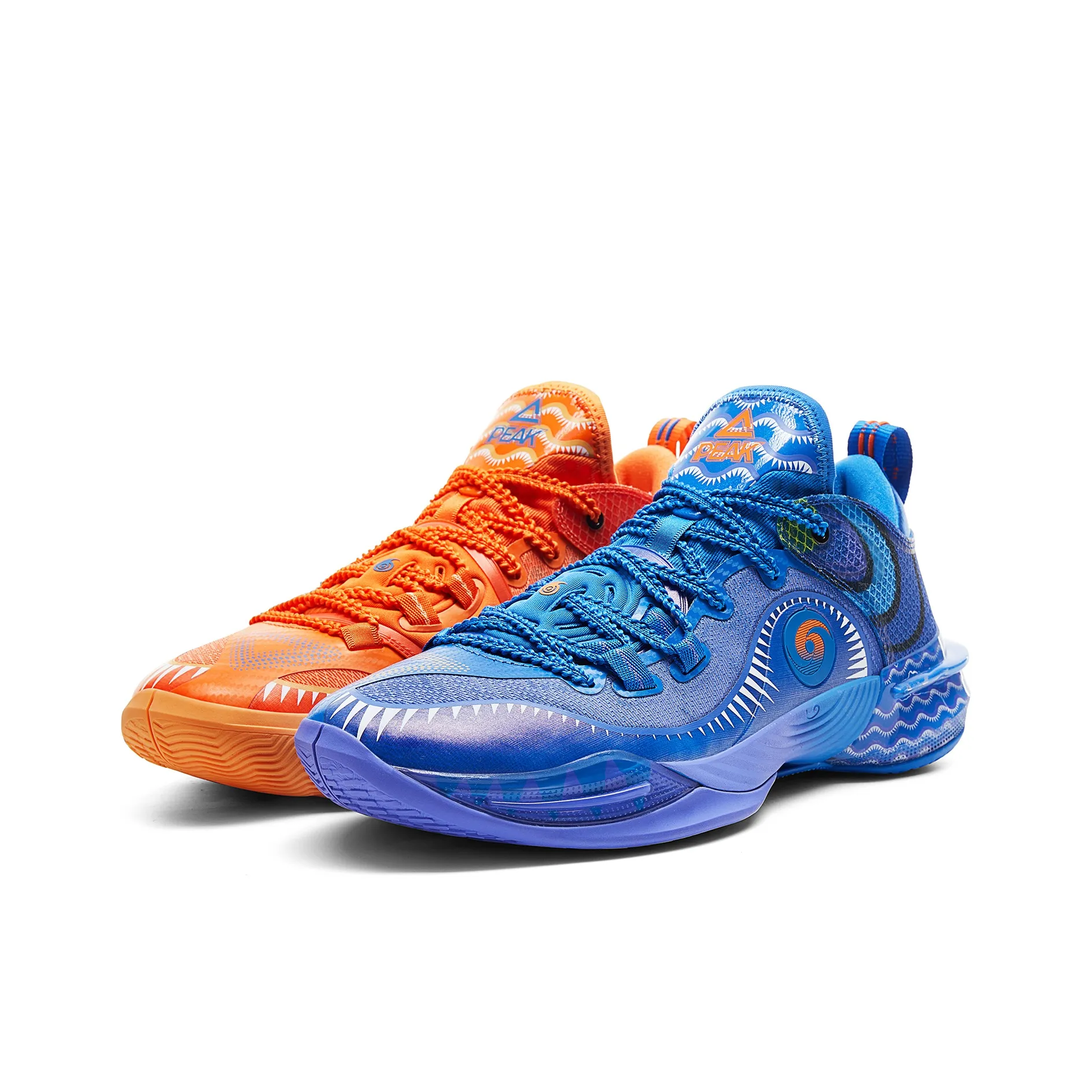 PEAK Taichi Flashing 6 Waking Lion Color Scheme Low-Top Performance Basketball Shoes Men's Multicolor