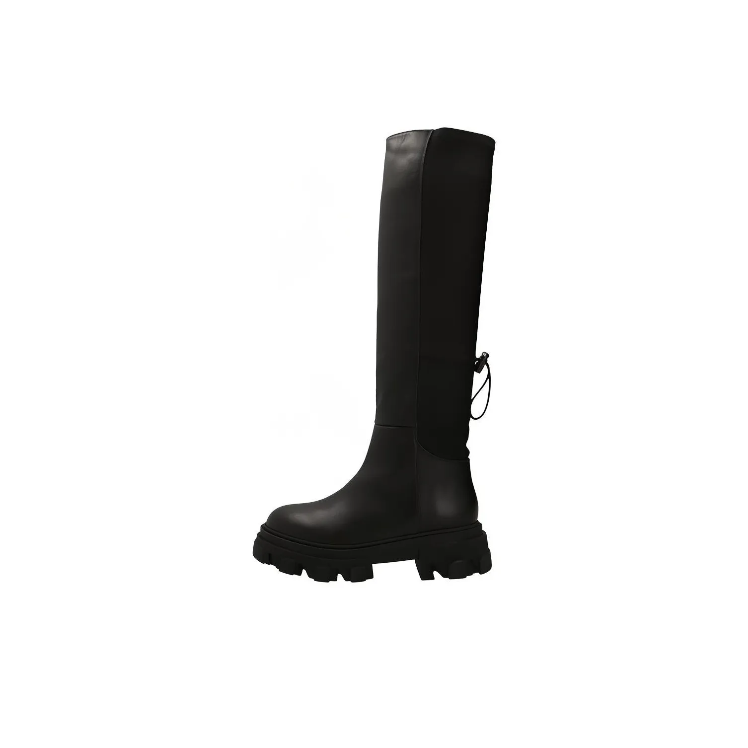 GIABORGHINI Knee-length Chunky Leather Boots