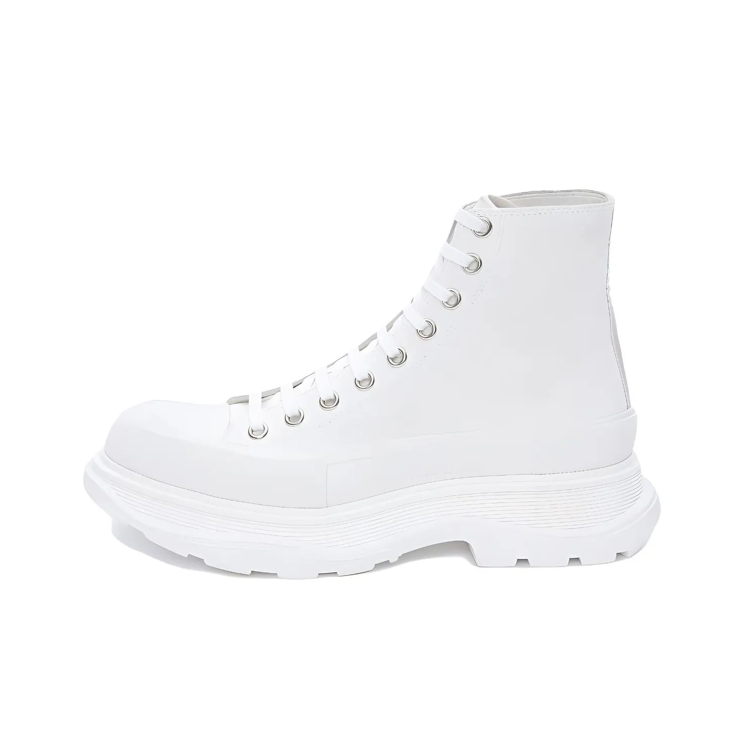 Alexander McQueen Tread Slick Boots 'White' Women's