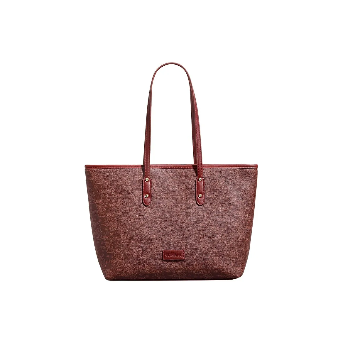 PAYOT Микрофибра Синтетическая Кожа Ruyi Cloud Pattern Wedding Сумка Сумка-тоут Сумка через плечо Стандартная Женская Бургунди