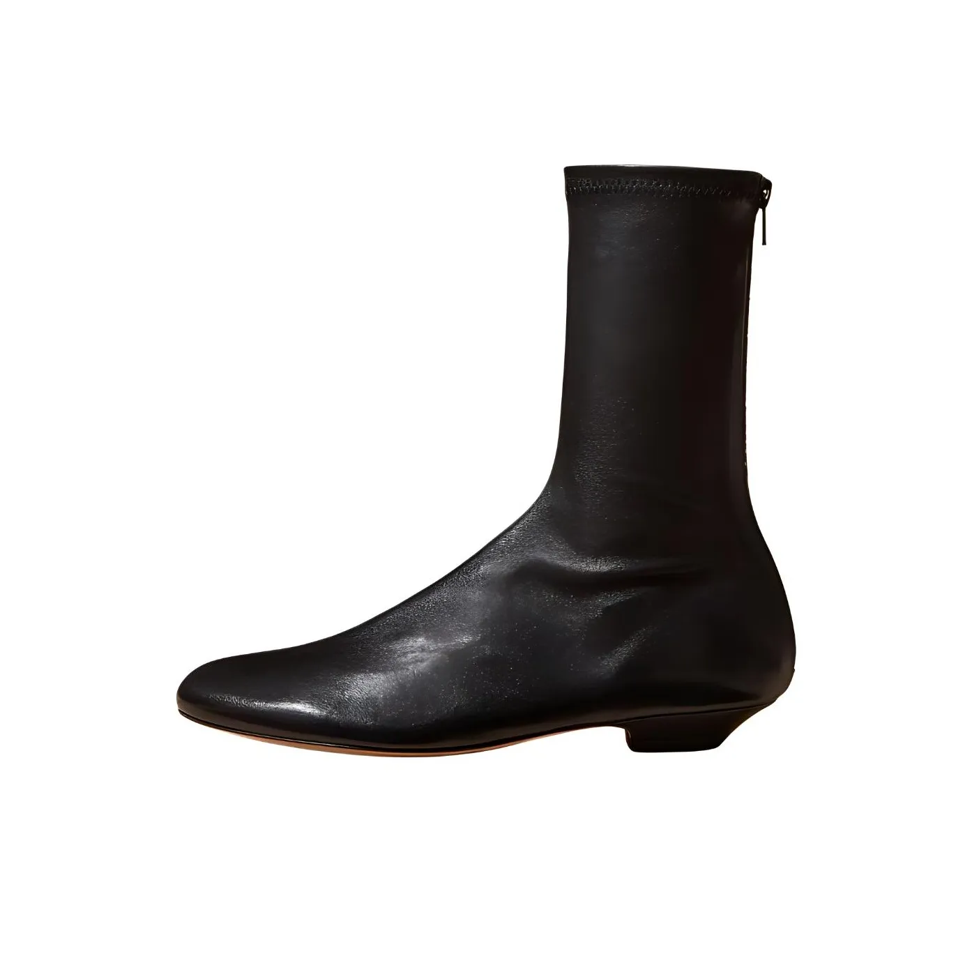 KHAITE The Apollo Round Toe Ankle Boots Women's