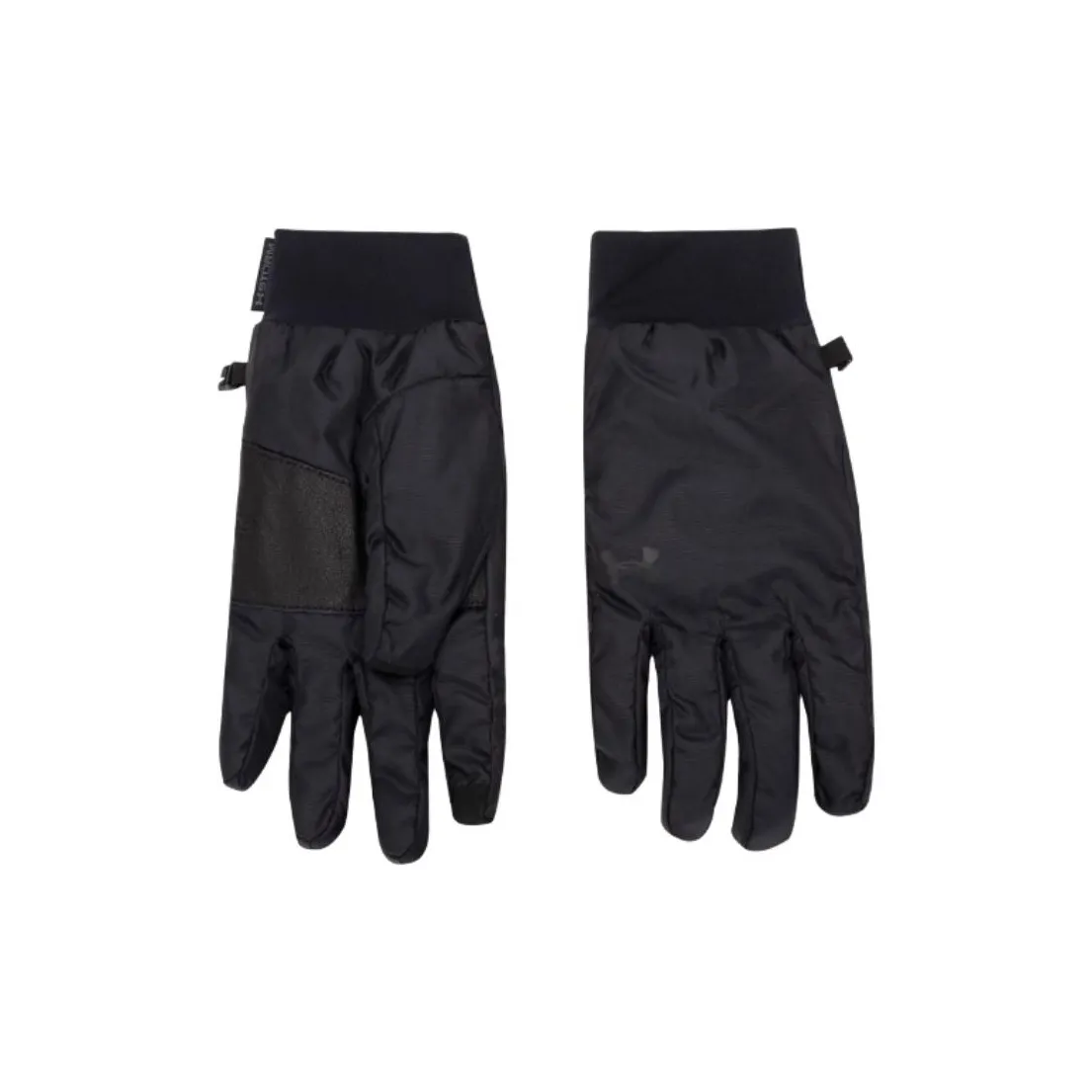 Under Armour Polyester, Goat Leather, Elastane Sports Gloves Unisex Black