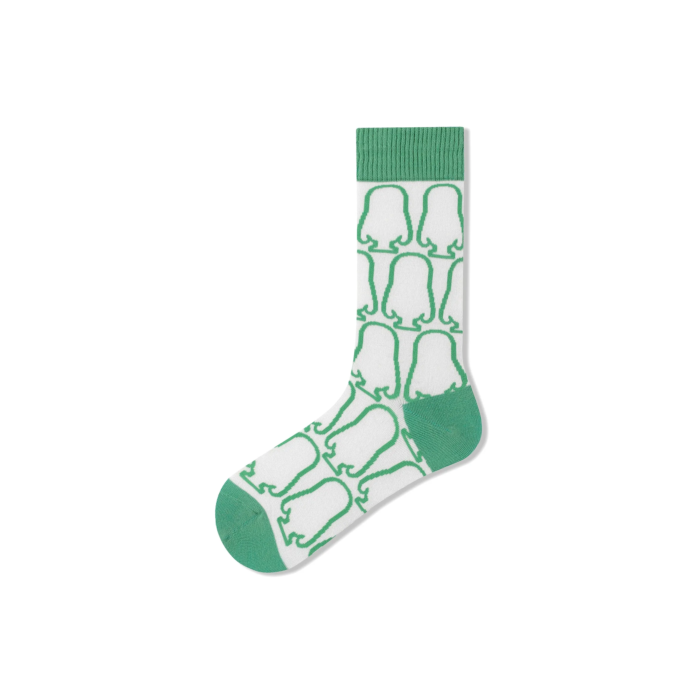 Montecto Capsule Носки Crew Унисекс Зеленые