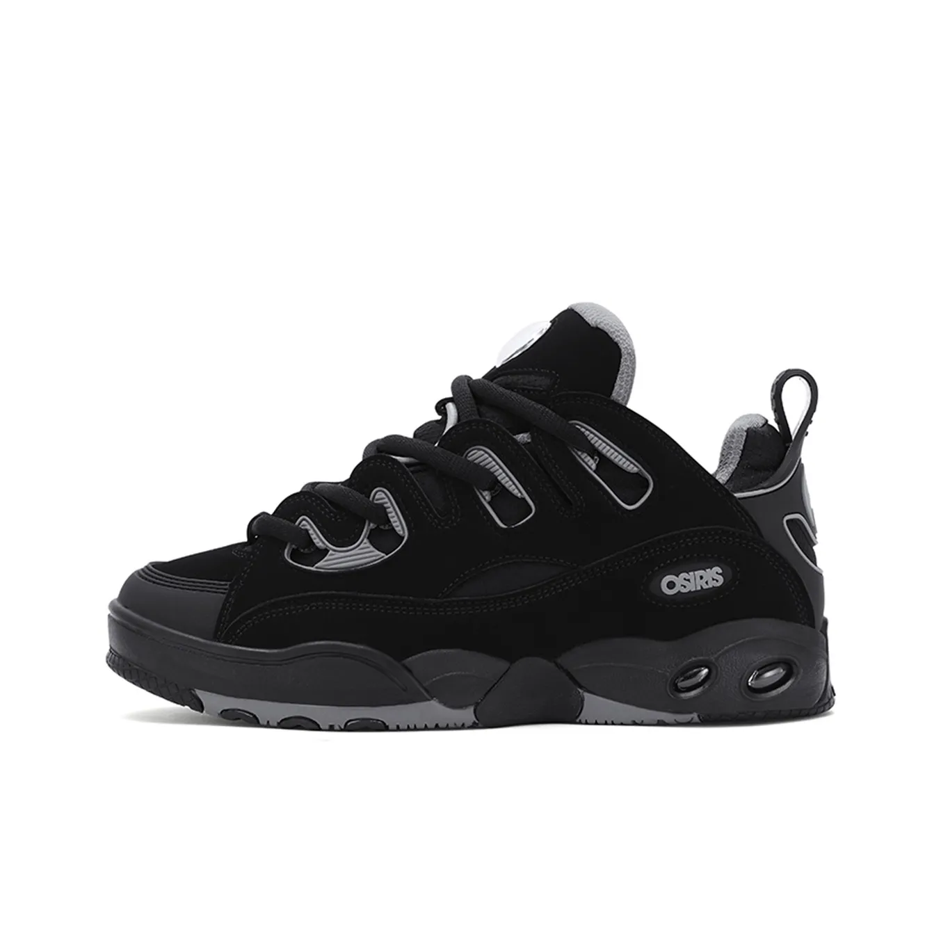 OSIRIS Skateboard Shoes Men's Low Top Black