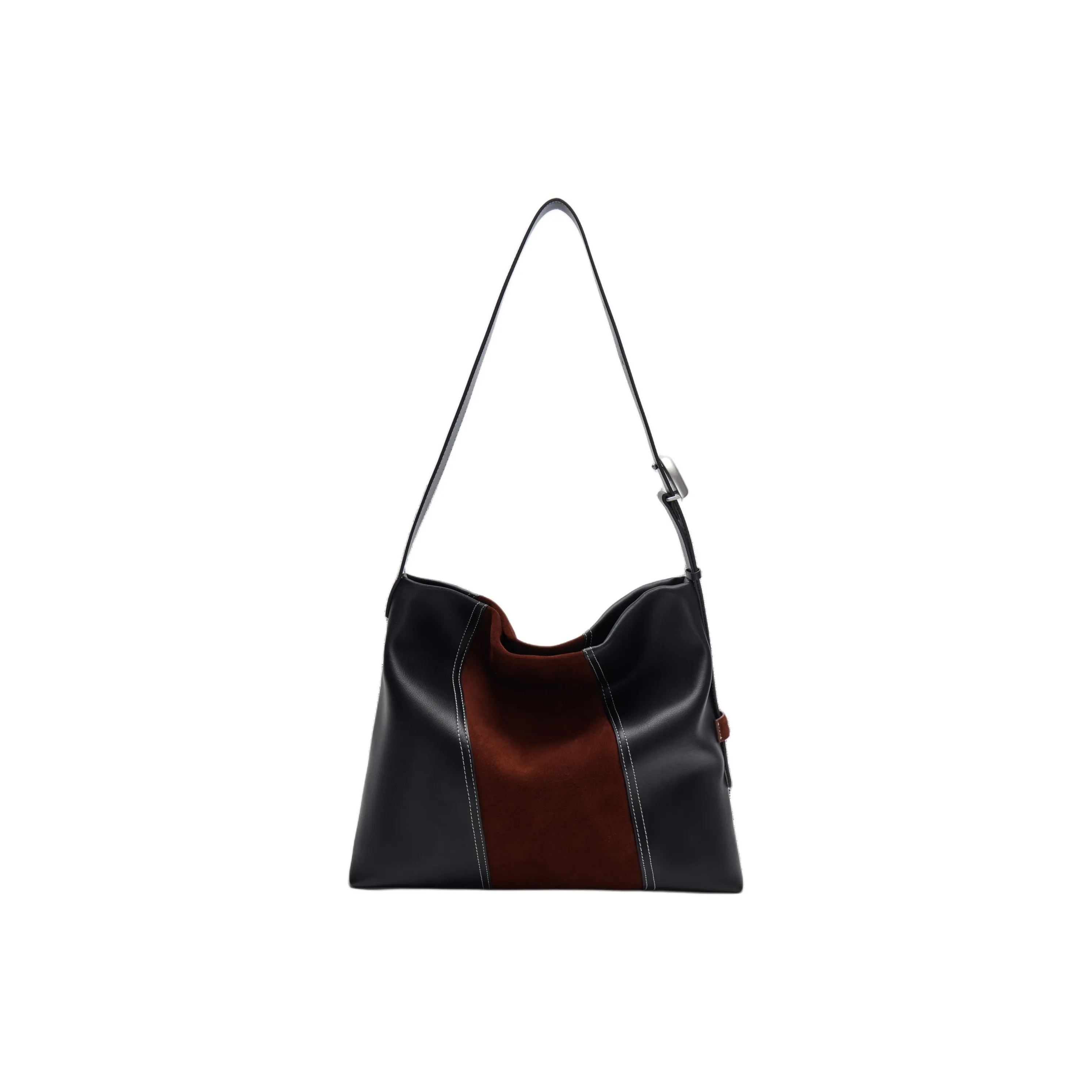 ROSELESSROSE Сумка-хобо из коровьей кожи сумка через плечо большая женская многоцветная