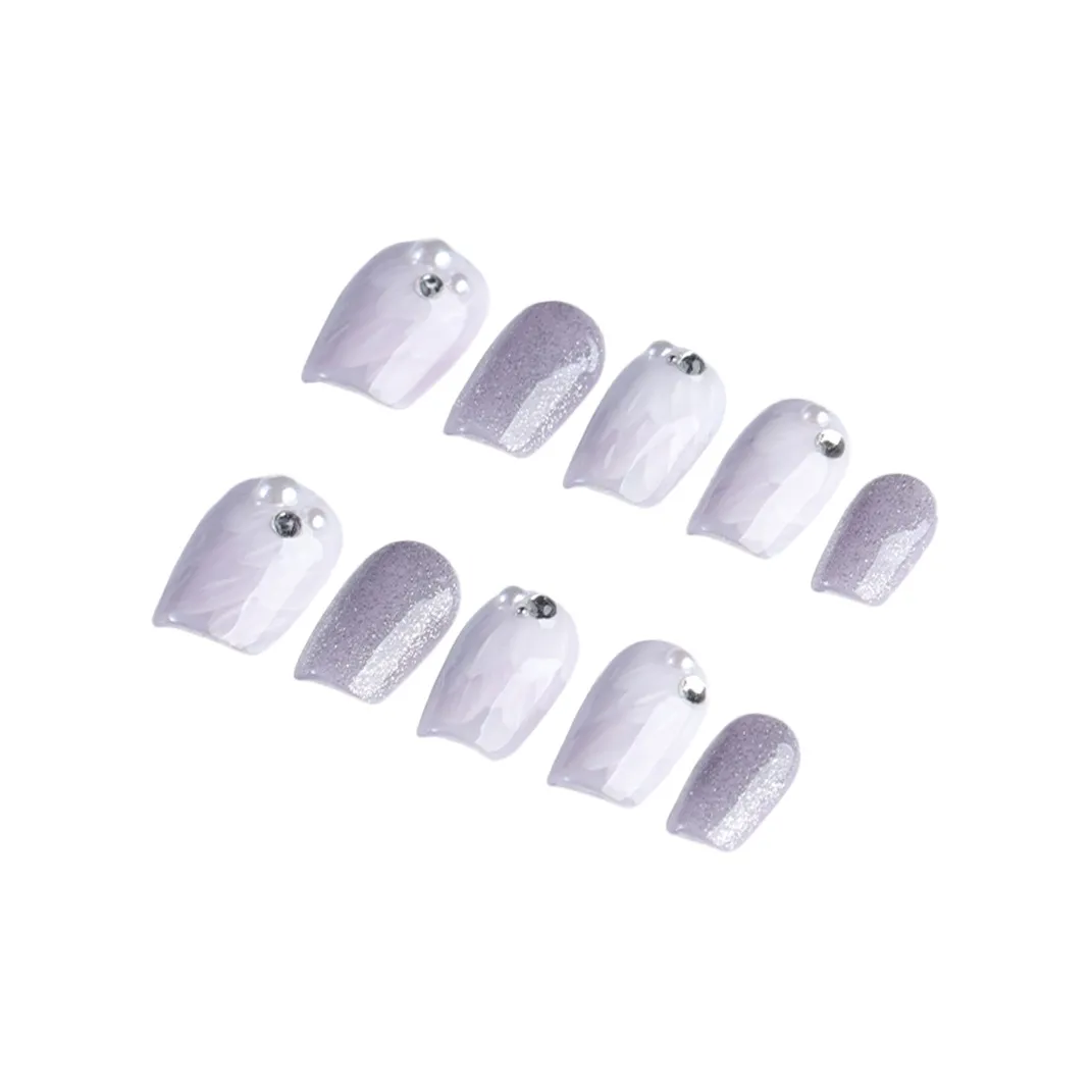 Song Biography Таро Фиолетовый Мягкий Лак для ногтей 15 мм Короткий LADDER