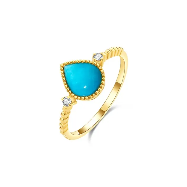 IL&CO. Turquoises Rings Women's