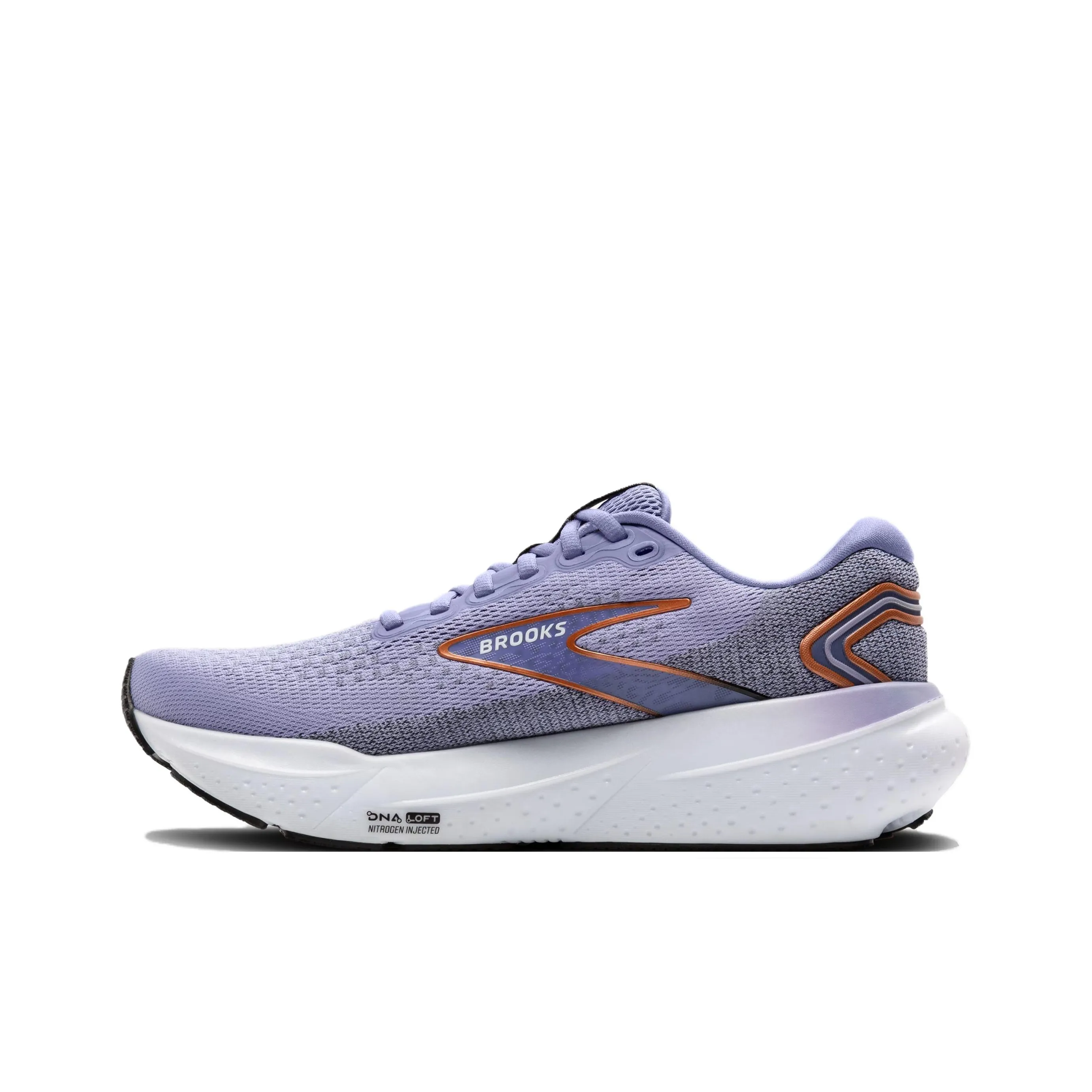 Brooks Running Shoes Women's Low-Top Lavender/Black/Caramel Gold