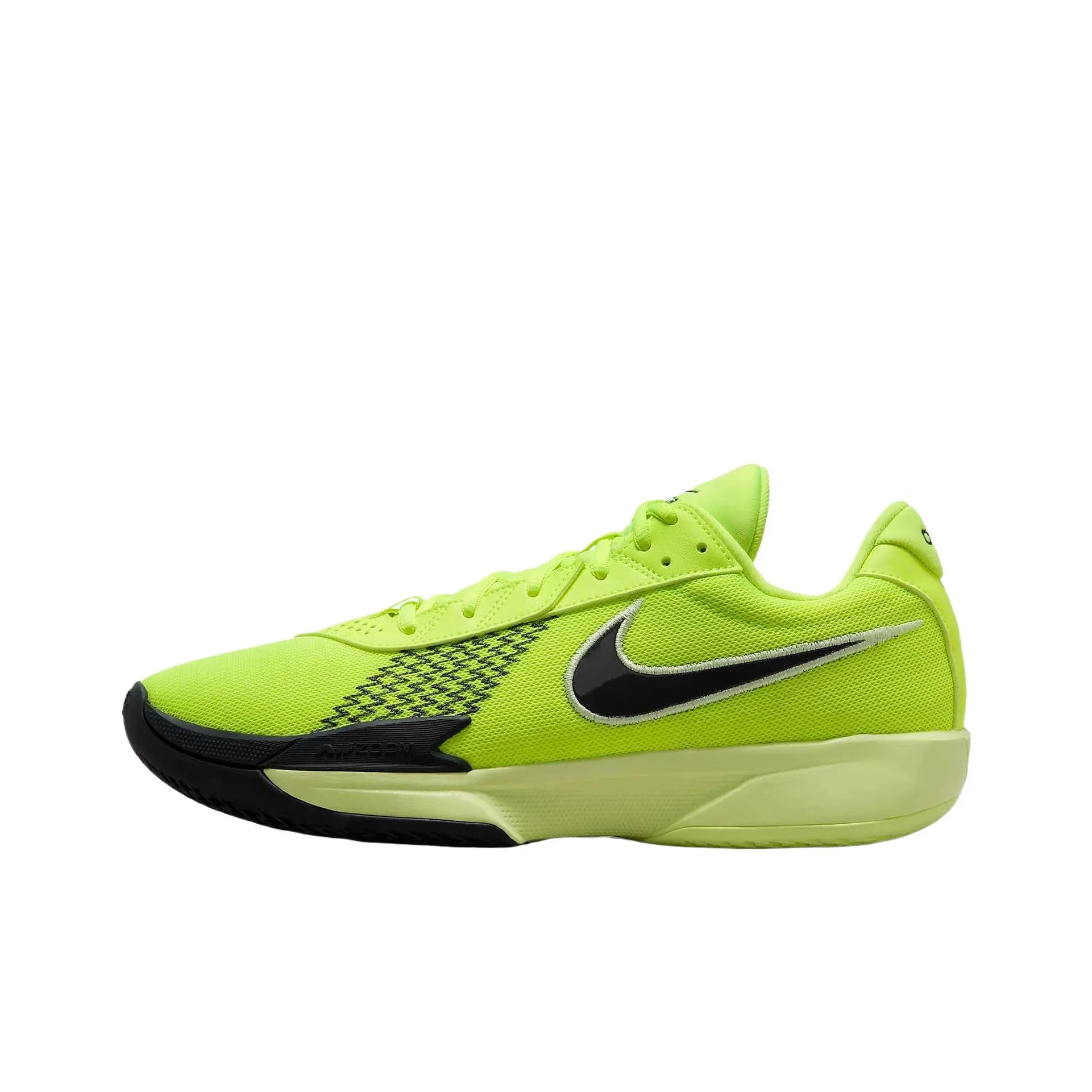 Nike Амортизация Противоскользящий Устойчивый к истиранию Дышащий Низкий топ баскетбольные кроссовки Унисекс Зеленый