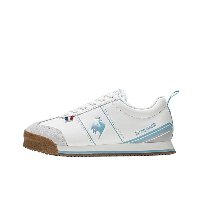Le Coq Sportif Легкий и Износостойкий Низкий Топ Повседневная Обувь Женская Белая