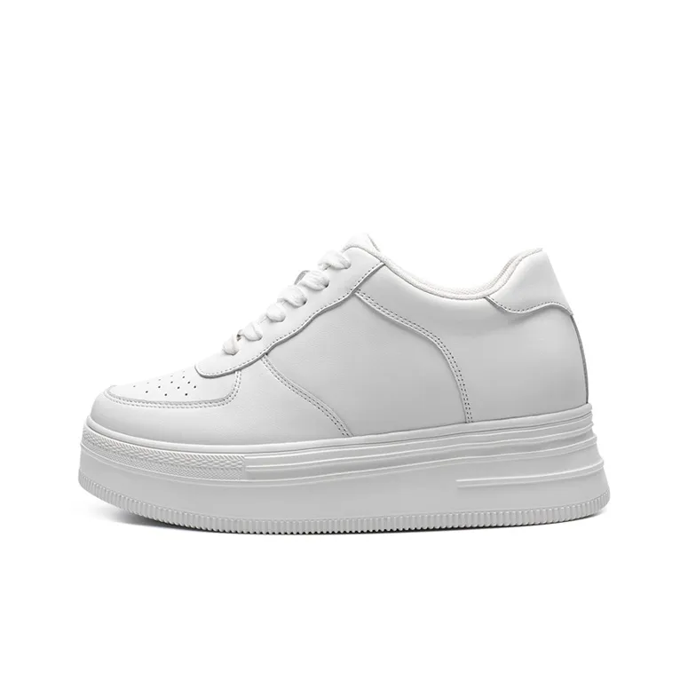 He Jinchang Низкие Кроссовки для скейтбординга Женские Белые