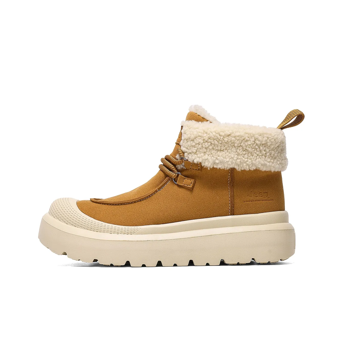 JEEP Короткий MID Голень Сноубутсы Мужской Песочный хаки