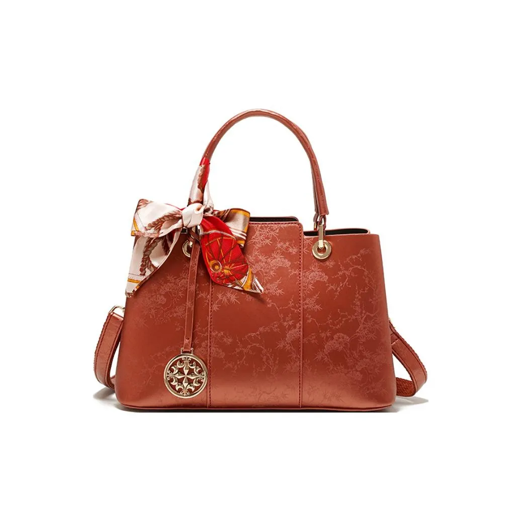 PAYOT Микрофибра Синтетическая Кожа Сумка для свадьбы Портативная Одно плечо Сумка через плечо Обычная Женская Китайский стиль Красный