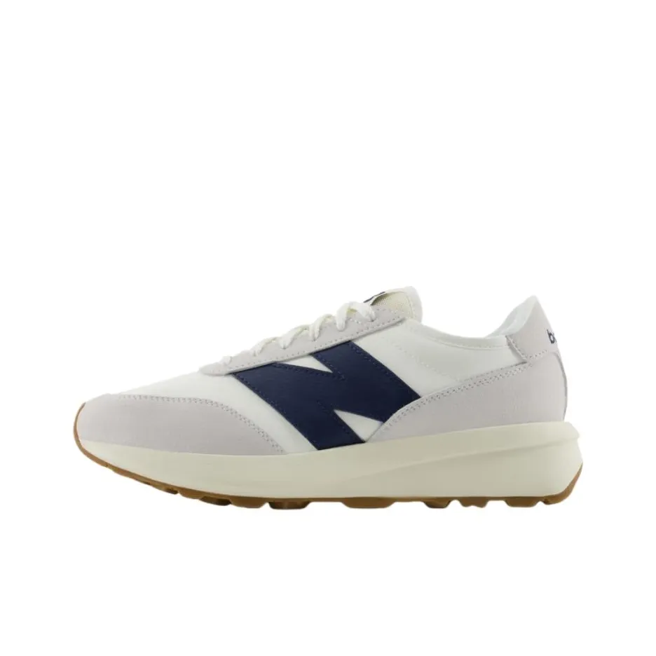 New Balance 370 Low Top Casual Shoes Unisex Ecru