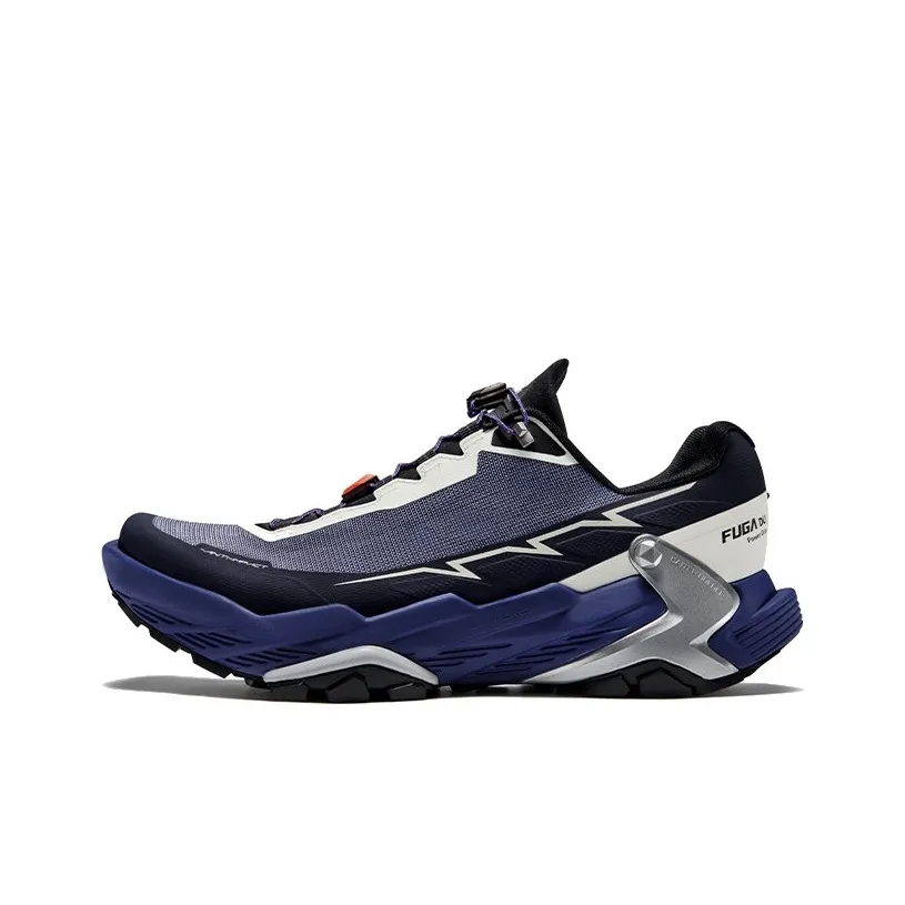 KAILAS FUGA DU Cushioned Slip-Resistant Low-Top Superior Traction Trail Running Running Shoes Men's White Blue