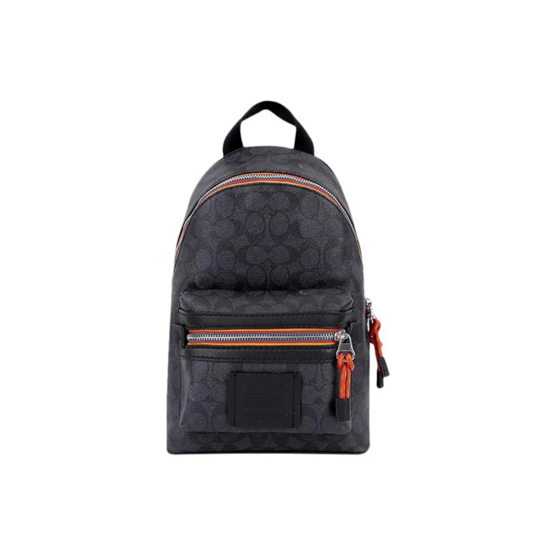 COACH Academy Coated Canvas With Leather Crossbody Bag, Shoulder Bag, Sling Bag Small Size Men's Charcoal
