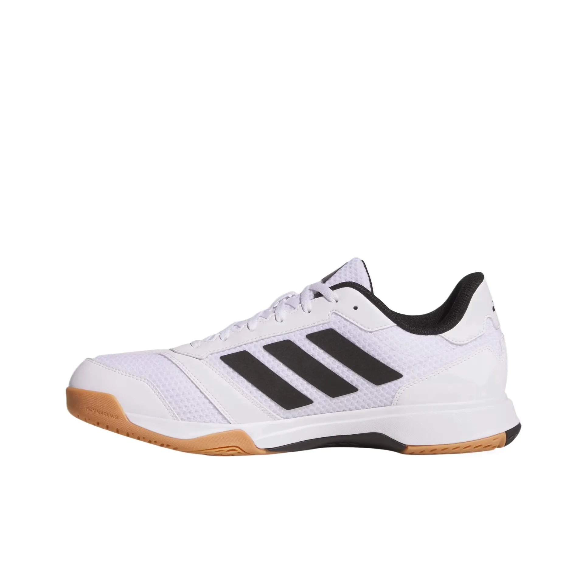 Adidas Ligra 8 Дышащий Низкий Топ Casual Мужской Белый Черный