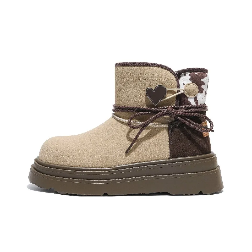 CZRSK Теплоизоляционный Аbrasion Resistant Покрытие Короткие Сноубутсы Женские