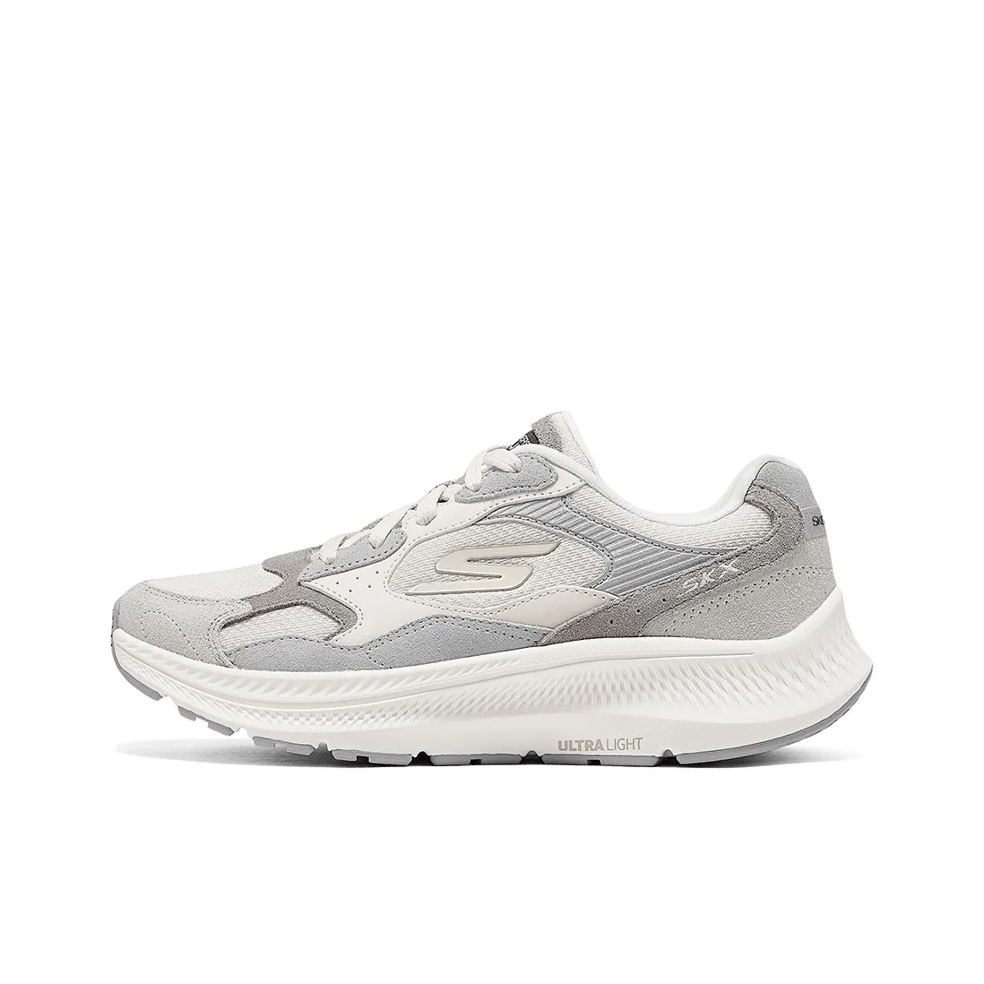 Skechers Go Run Consistent 2,0 Устойчивый к истиранию Низкий Топ Повседневная обувь Женская Айвори