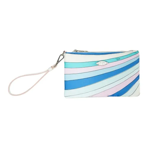 EMILIO PUCCI Клатчи Синий Многоцветный Женские