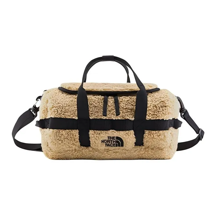 THE NORTH FACE 5.7L Outdoor Bags Faux Sherpa Khaki Unisex