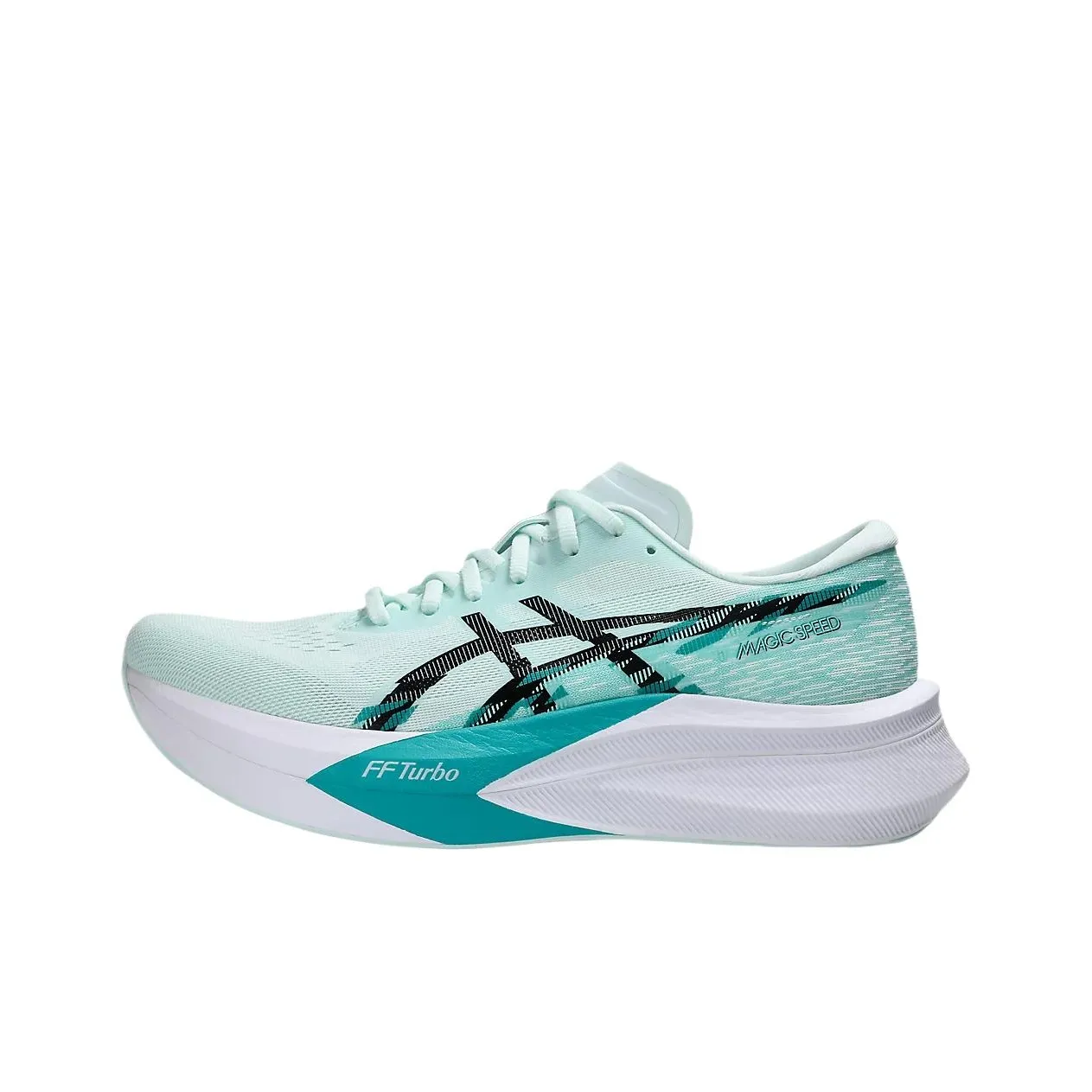 ASICS MAGIC SPEED 4 Амортизация Устойчивость к истиранию Дышащий Низкий Топ Повседневная обувь Мужская Зеленая Ширина