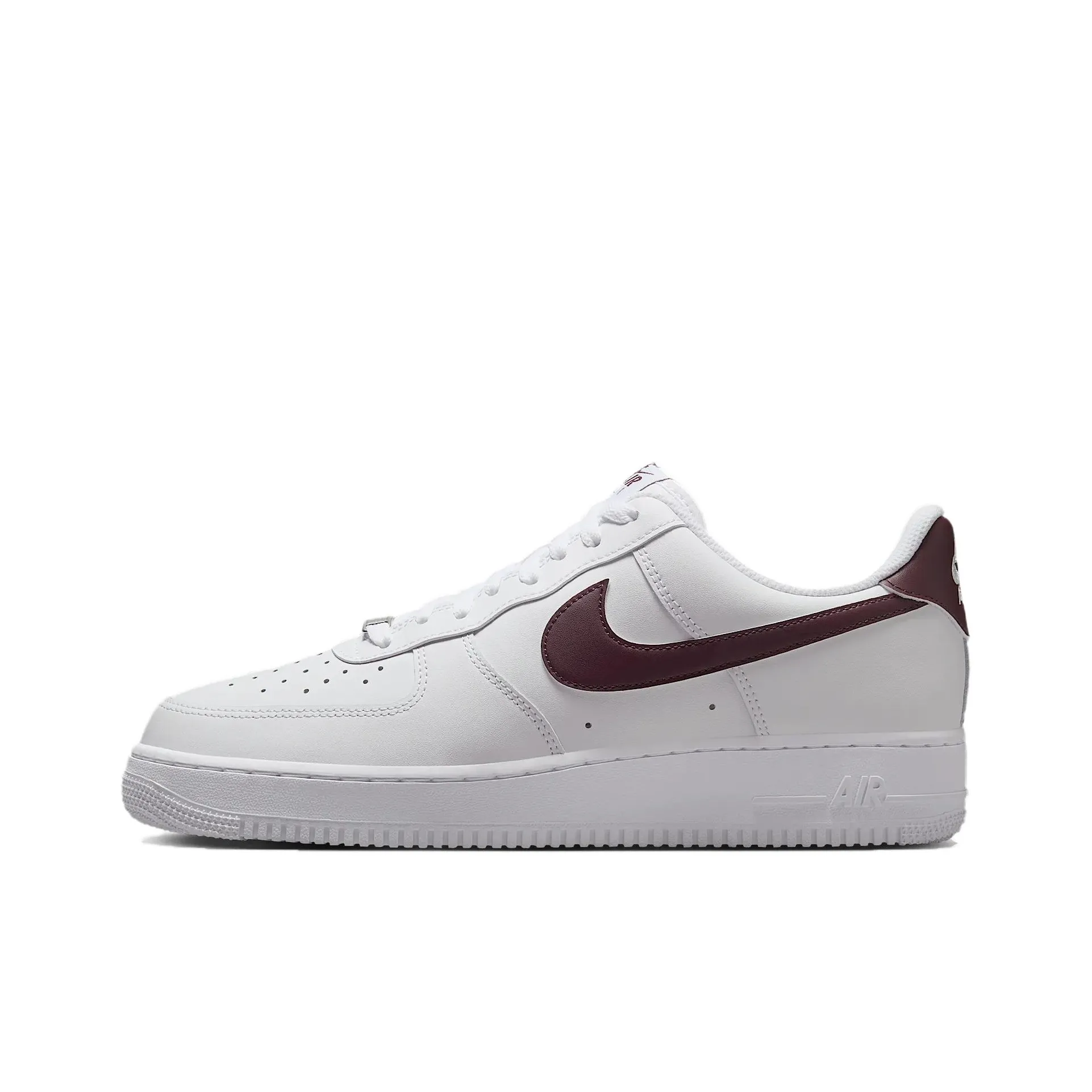 Nike Air FORCE 1 Slip Resistant Abrasion Resistant Низкие Кроссовки для скейтбординга Мужские Белые