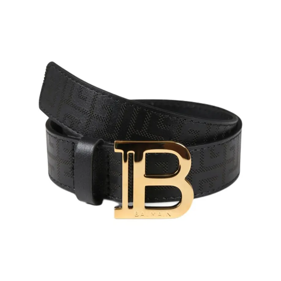 BALMAIN Kids Leather Belt