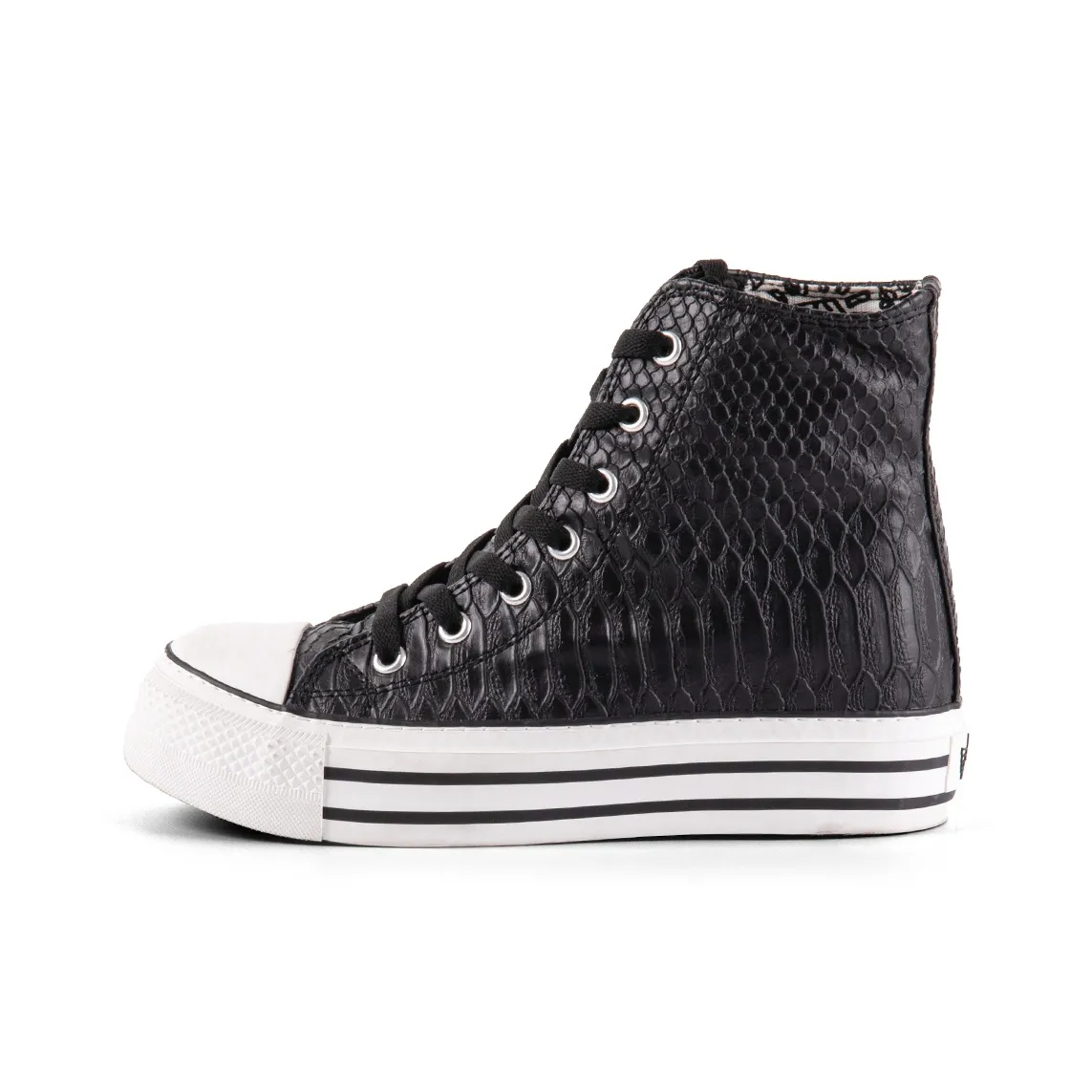 IiJin Height Increasing High Top Skateboard Shoes Women's
